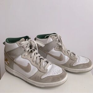 Nike Dunk High 'San Francisco - Gold Mountain' White Desert Ore GS Size 5.5Y